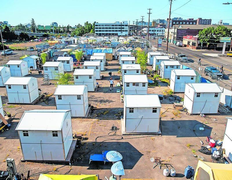 Portland Homeless Village Shelters Won T Open Until 2022 People For   O2 